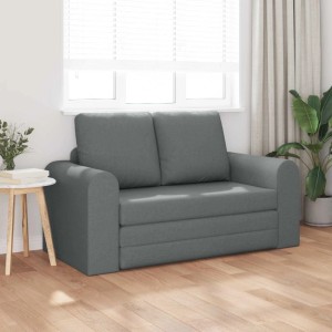 vidaXL Klappsofa Bett Dunkelgrau 148 x 71 x 83 cm Stoff 42030507
