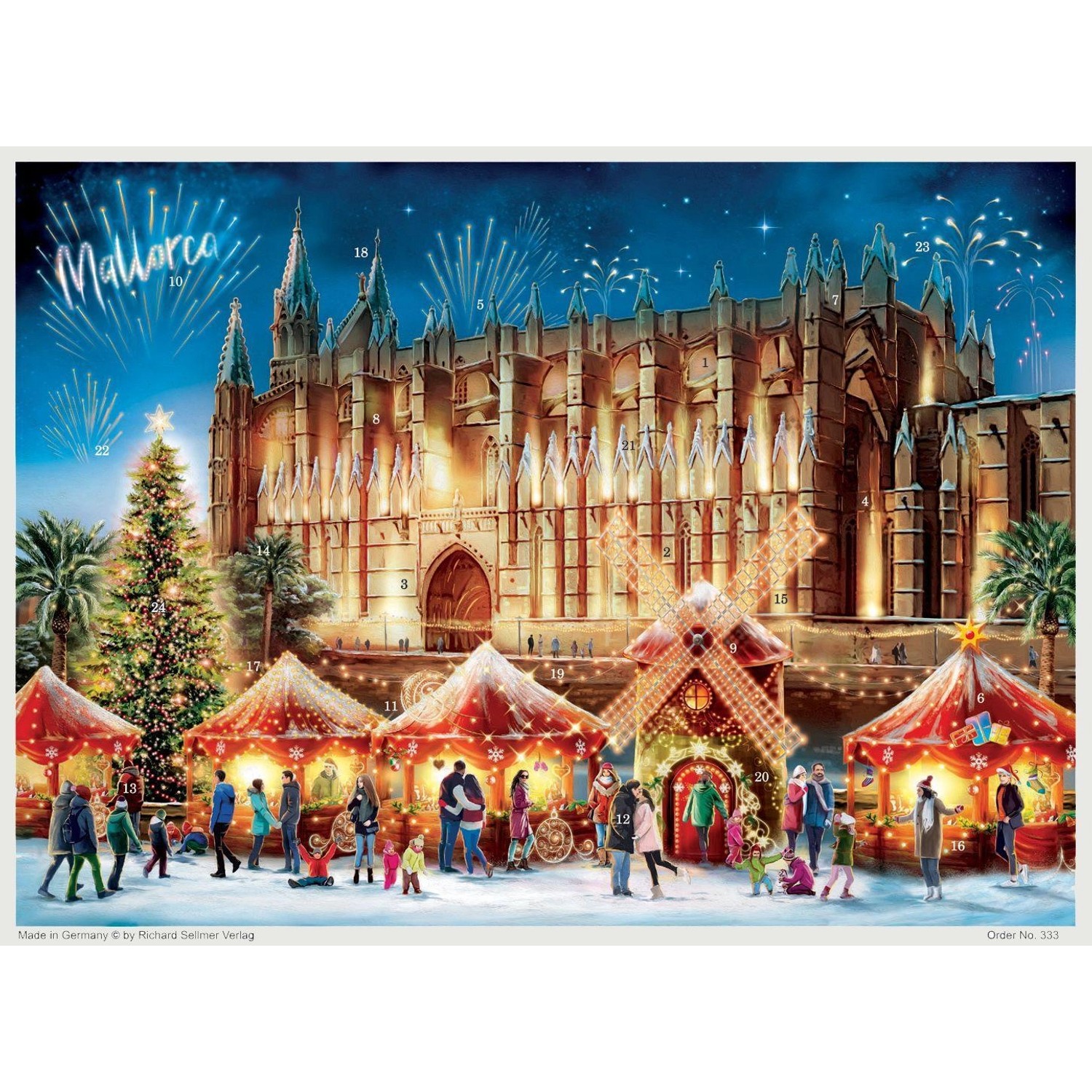 Adventskalender -Palma Kathedrale- günstig online kaufen