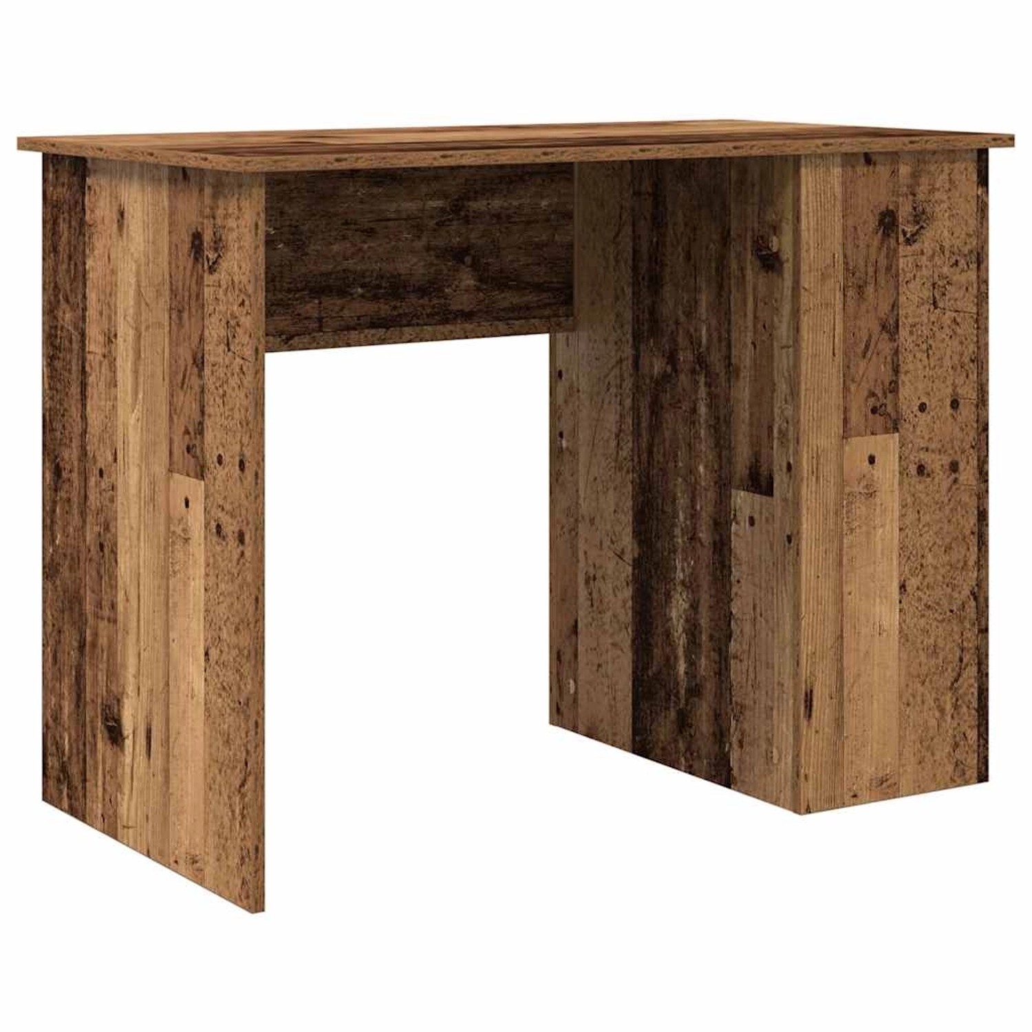 vidaXL Schreibtisch Altholz-Optik 100x55x75 cm Holzwerkstoff 855856 günstig online kaufen