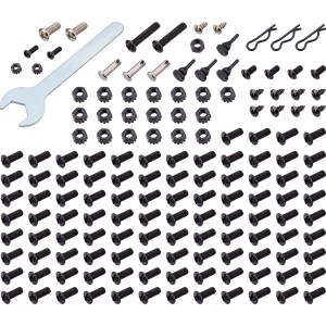 Jamestown Schrauben-Set für Kombigrill Drake: Schrauben, Muttern und Werkzeug für die Grillmontage.