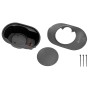 Gardena Pipeline-Set AquaPrecise Underground Box mit Box, Deckel, Abdeckung und Schrauben.