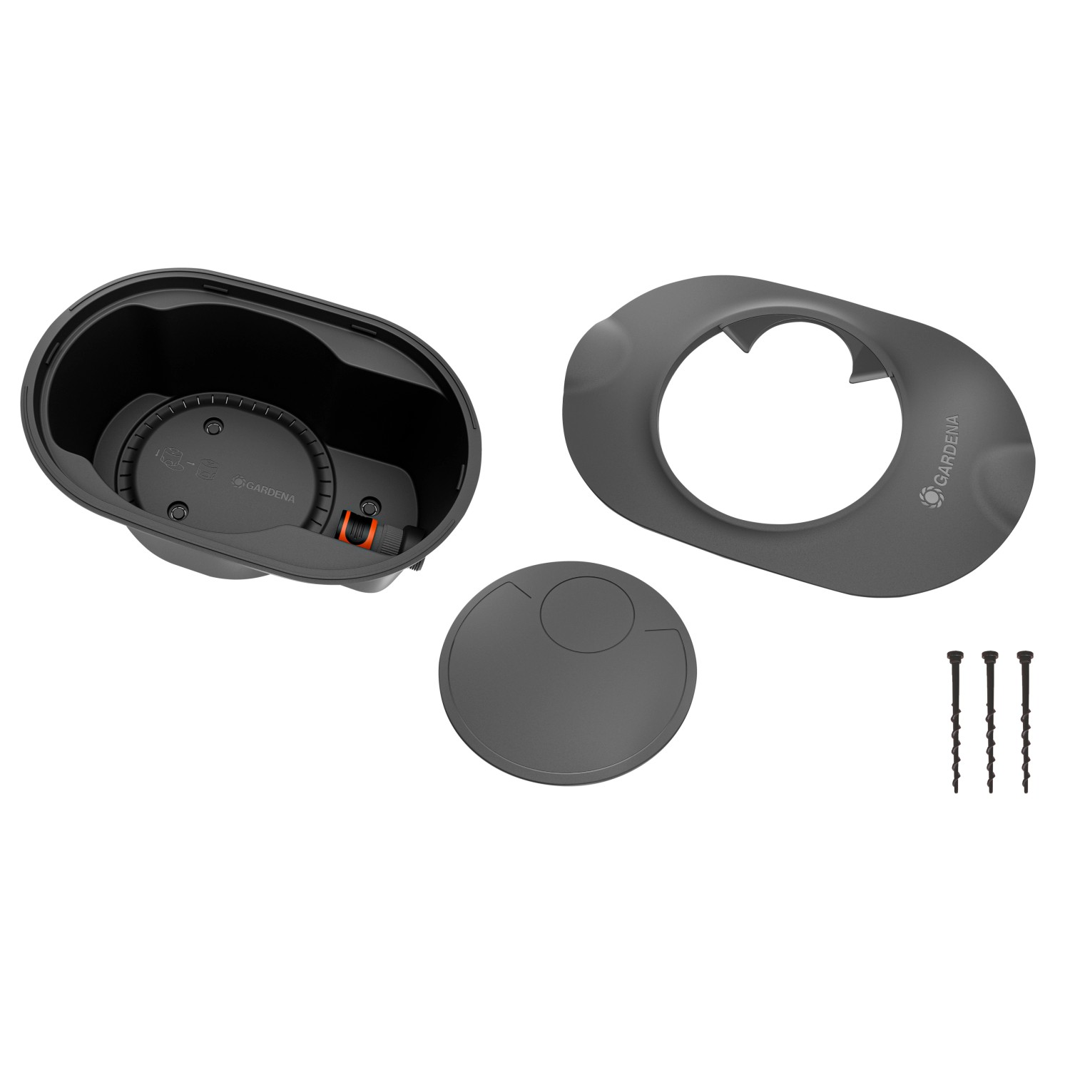 Gardena Pipeline-Set AquaPrecise Underground Box Unterirdisch