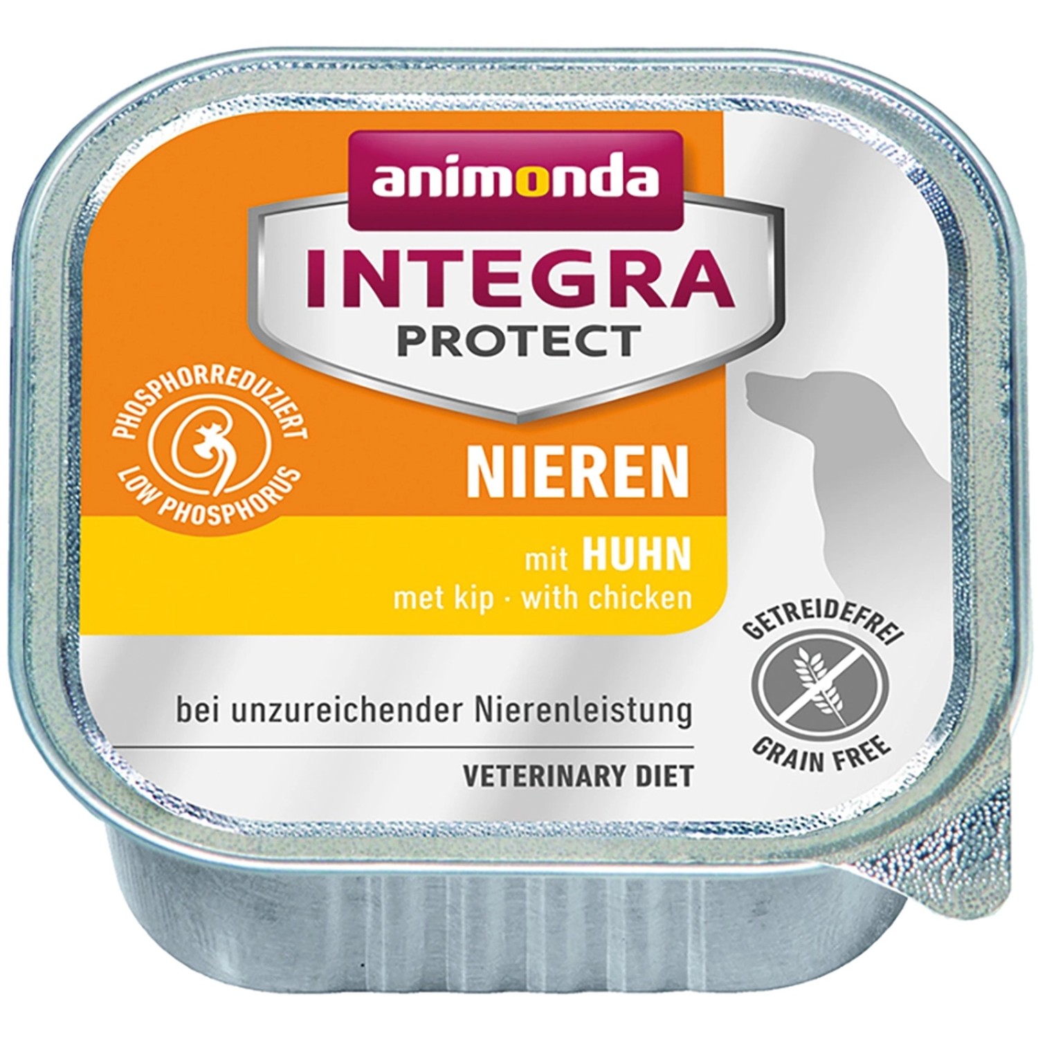 Animonda Integra Hunde-Nassfutter Protect Niere mit Huhn 150 g