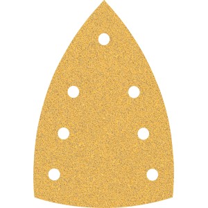 Bosch Expert Schleifblatt C470, 100x150mm, K60, 5 Stück, für Exzenterschleifer. Schleifpapier mit Klettverschluss.