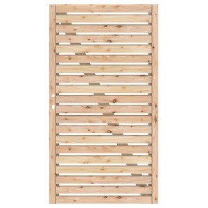 Osmo Tor Rhombus A, Gartenzaun-Tor aus Lärche, naturbelassen, mit Edelstahl-Verbindungsteilen.