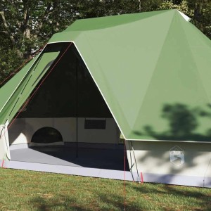 vidaXL Familien-Tipi-Zelt mit Dach Grün 680 x 430 x 270 cm 42000960