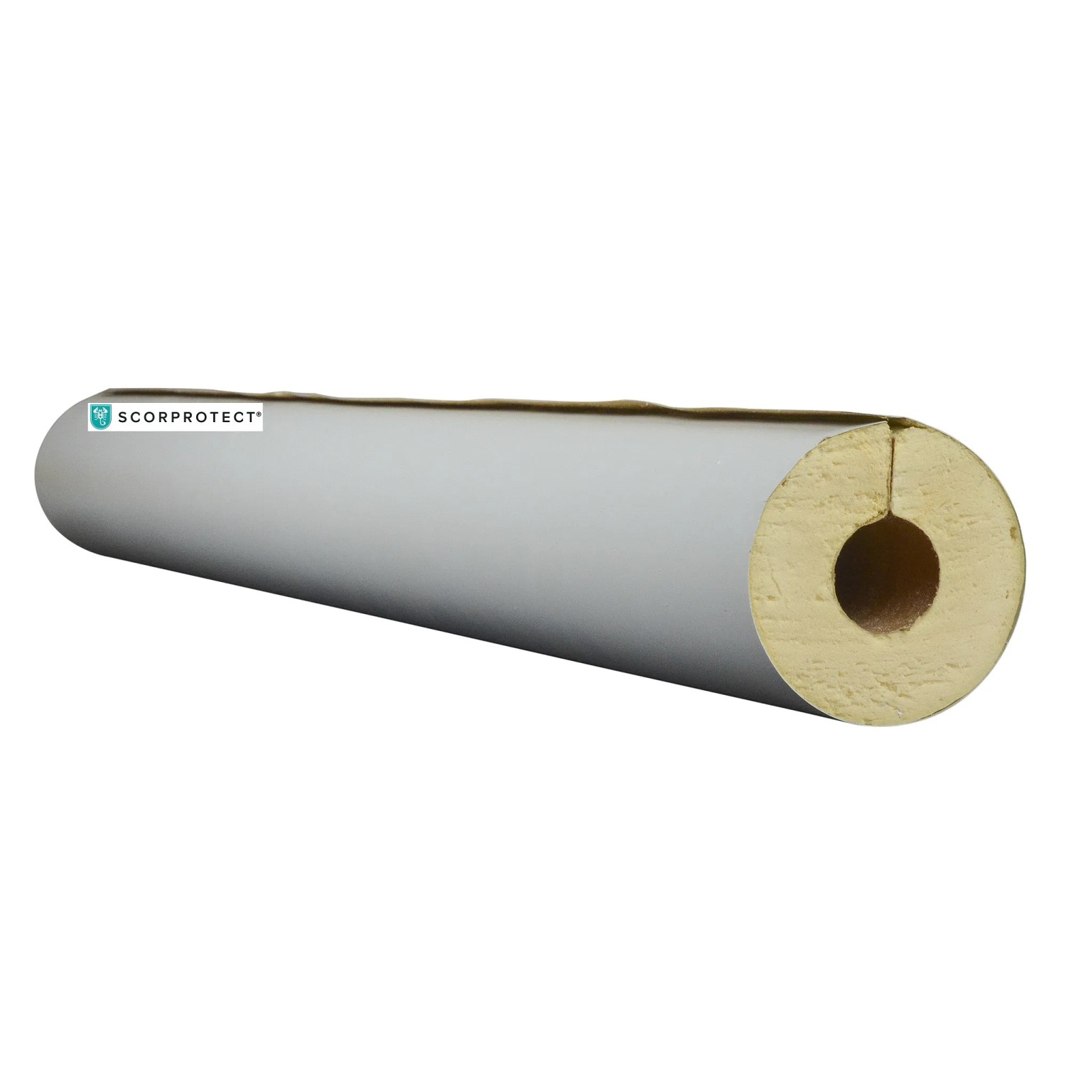 Scorprotect PUR Rohrisolierung mit PVC Matel 35 MM X 30 MM