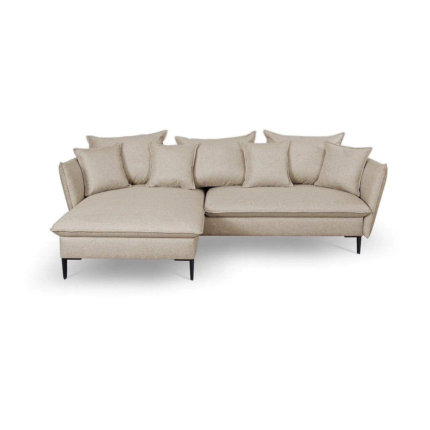 Vente-unique Schlafsofa Lazare Beige 258 cm