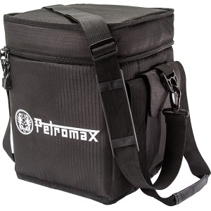 Schwarze Petromax Transporttasche TA-RF33 für Raketenofen aus Nylon.