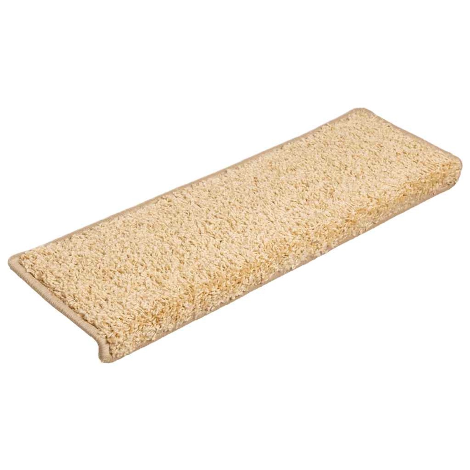vidaXL Stufenmatten 30 Stk 65x21x4 cm Creme Rechteckiger Rand 3365829 günstig online kaufen