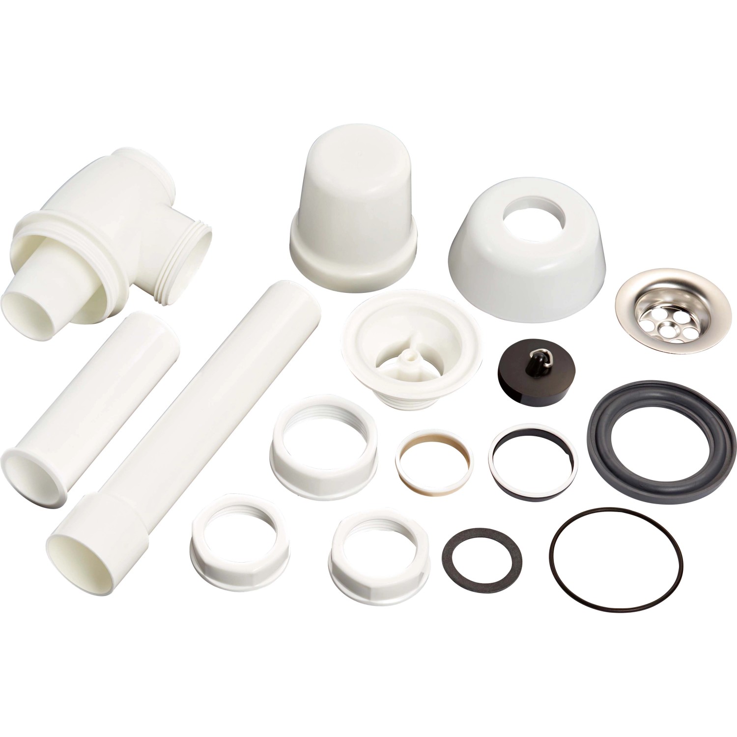 Bidet Flaschengeruchsverschluss 38,9 mm (G 1 1/4) Weiß
