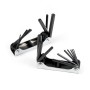 Wiltec Innensechskantschlüssel Set 45Tlg Metrisch Zoll Innensechskant Faltbar_4