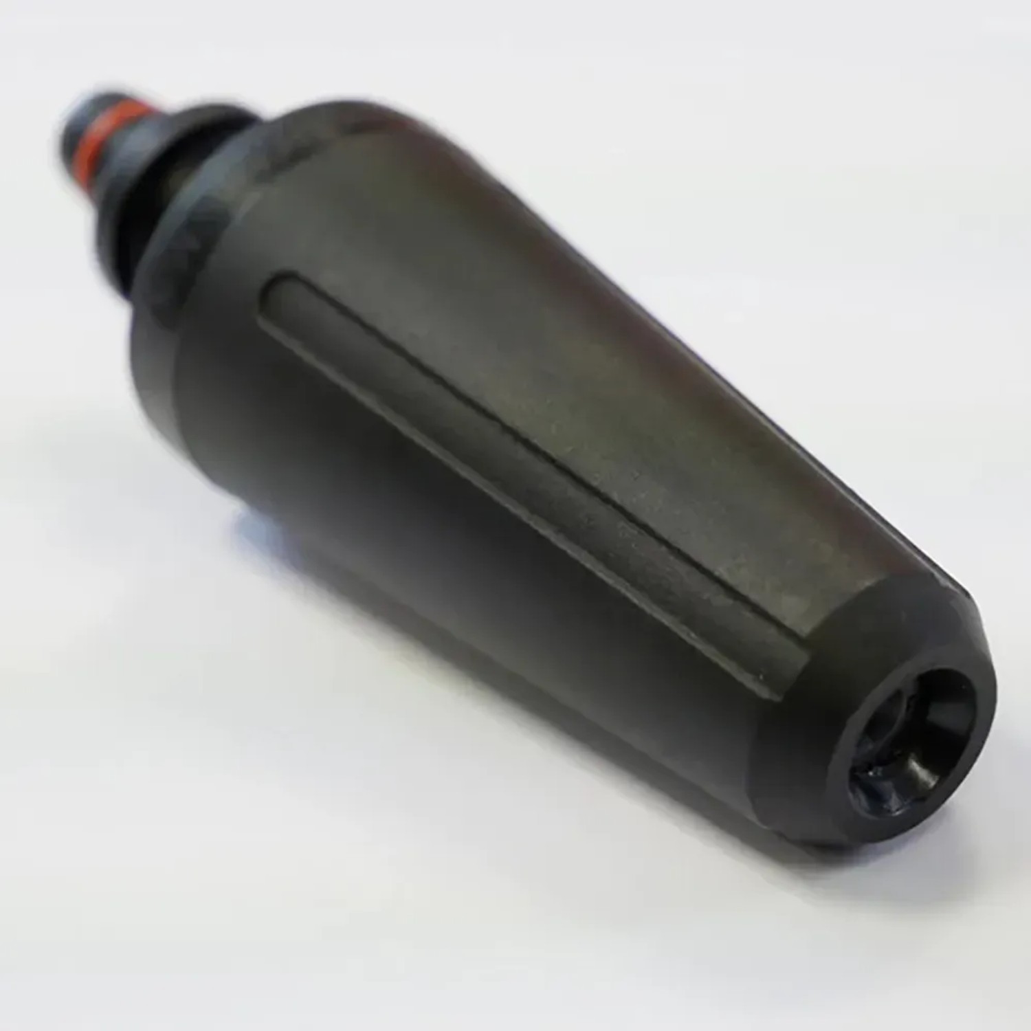 Yard Force Turbo Düse für Hochdruckreiniger, aus schwarzem Kunststoff.