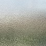 Detailaufnahme der Mandarin-Verglasung einer weißen/anthrazitfarbenen Kunststoff Nebeneingangstür.