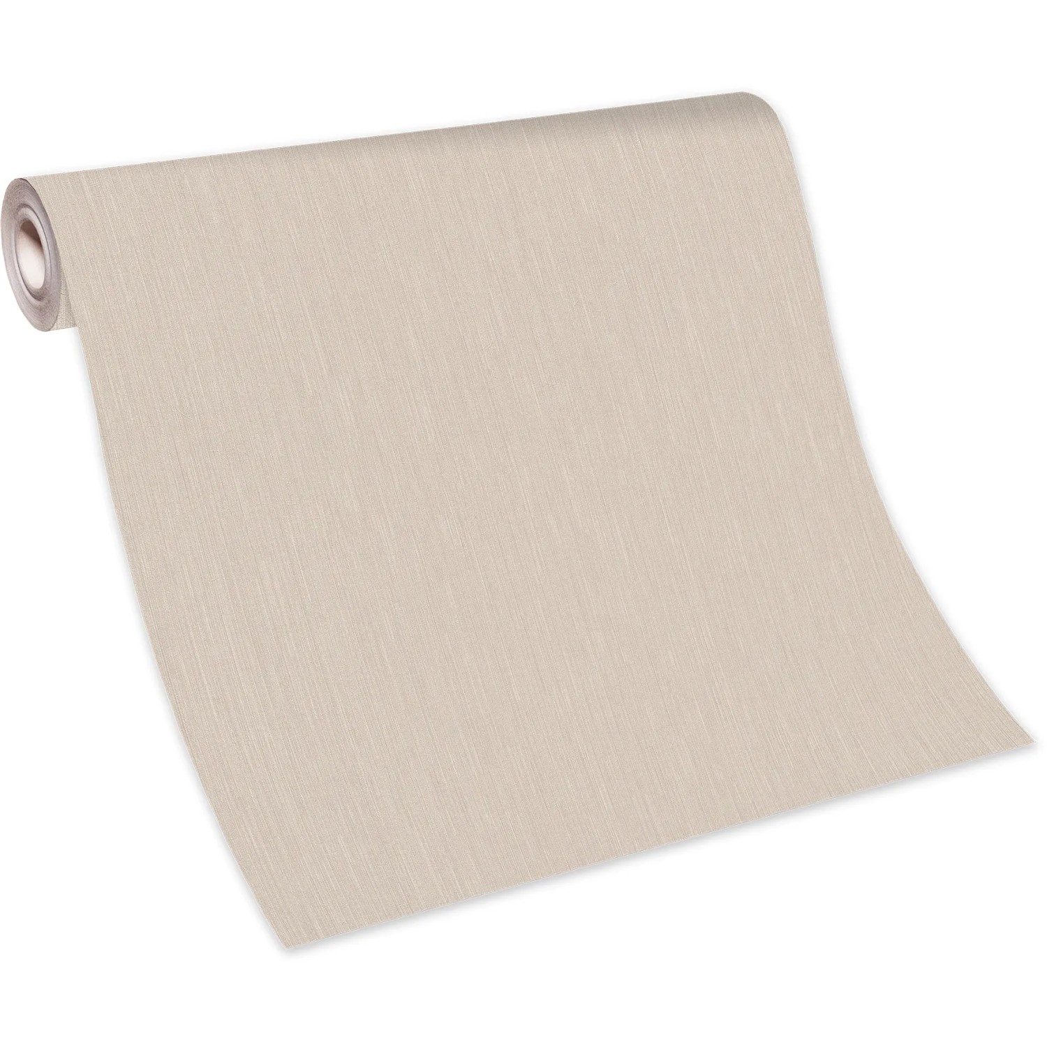 Rolle Erismann Vliestapete Guido Maria Kretschmer Uni Beige, Dekorative Tapete.
