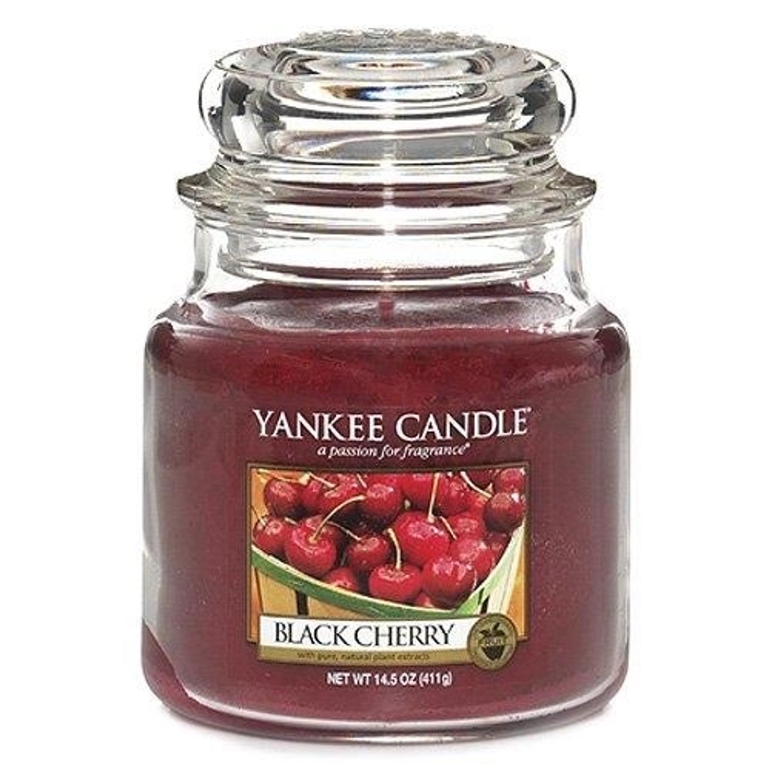 Yankee Candle Schwarze Kirsche Mittel 411g