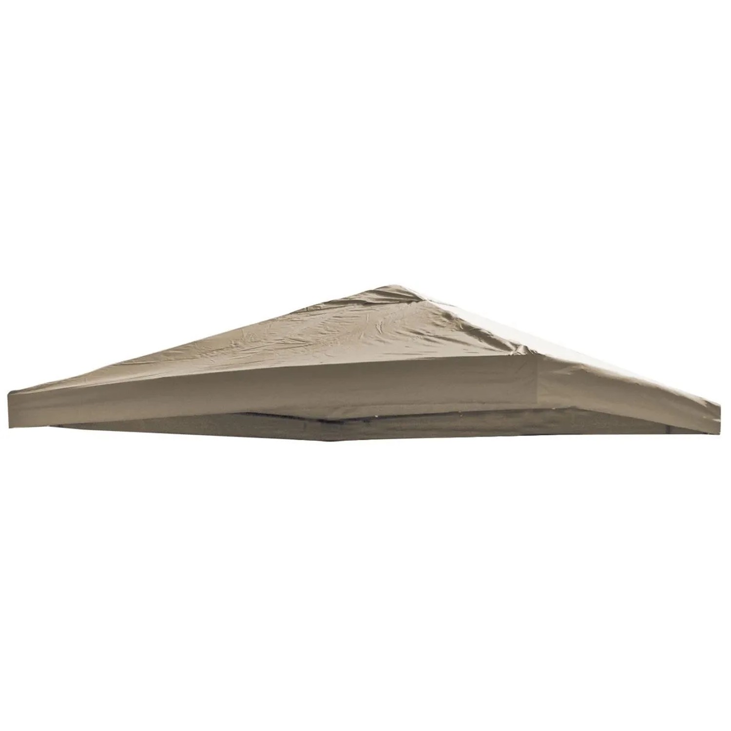 Lex Ersatzdach Pavillon Universell Pavillon 3x3m Wasserdicht Garten Party Luft-Luke Taupe