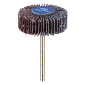 Dremel Schleiffächer 9,5 mm (502) für Miniaturwerkzeuge zum Schleifen von Metall, Holz, Gummi oder Kunststoff.