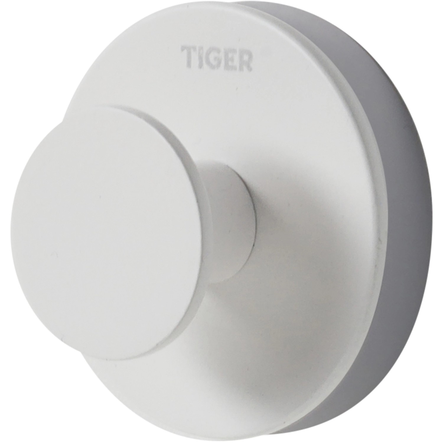 Weißer Tiger Haken Urban Groß für Handtücher, Bademäntel. Skandinavisches Design.