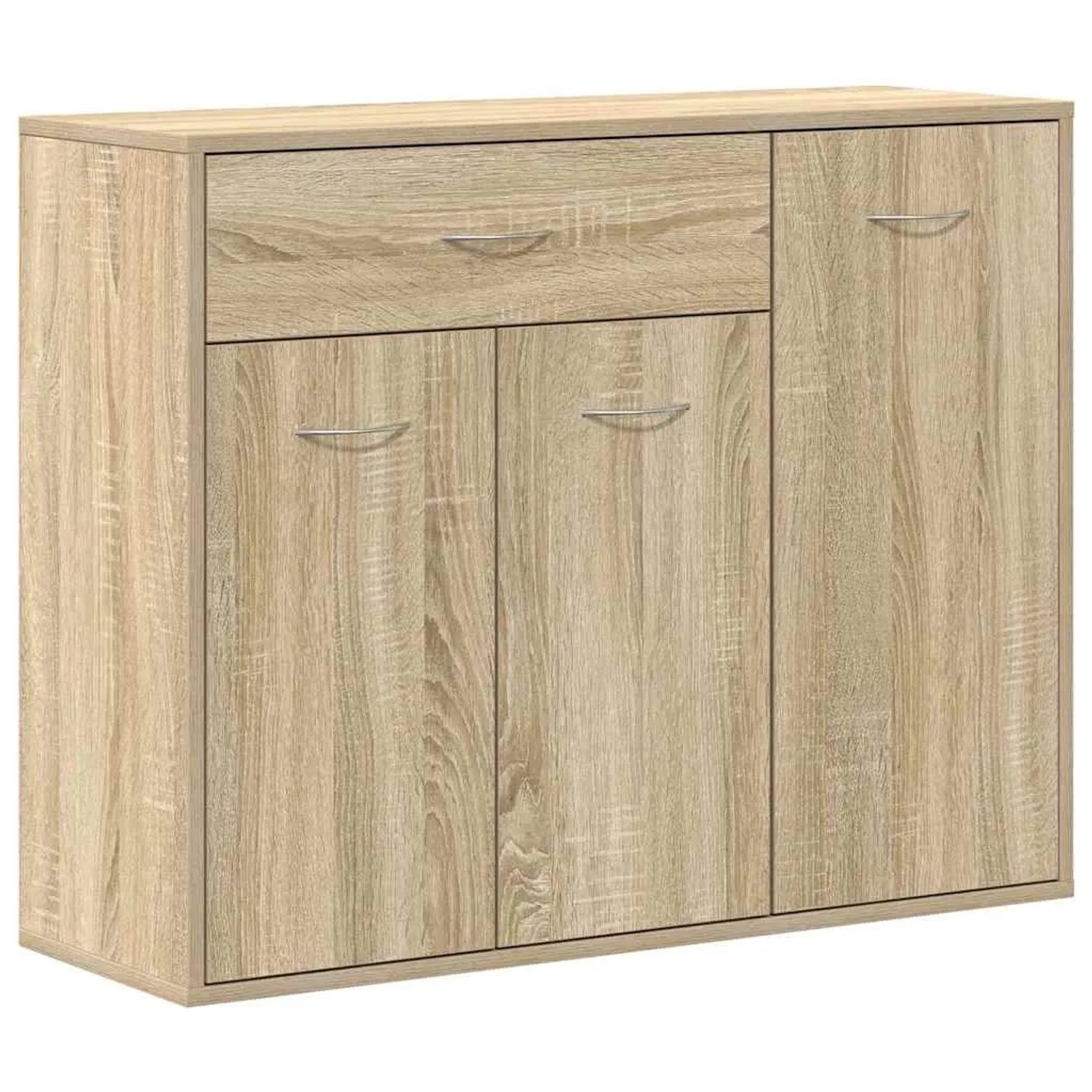 vidaXL Sideboard Sonoma-Eiche 88x30x70 cm Holzwerkstoff 800678