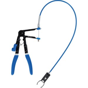 BGS Kraftstoffleitungszange mit Bowdenzug, 650 mm, zum Entriegeln von Schnellkupplungen.