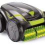 Zodiac GV 5220 Poolroboter in Grau mit grünen Akzenten für Boden-, Wand- und Wasserlinienreinigung.