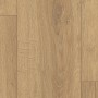 Egger Aqua-Laminat EL2014 NatureSense Sherman Eiche Honig, Detailansicht der Holzstruktur.