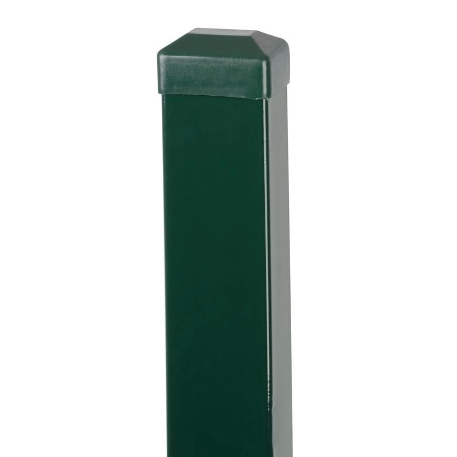 PROREGAL Maschendrahtzaun Zaunpfosten mit Kappe Quadrat Eurostandard 1800/6 günstig online kaufen