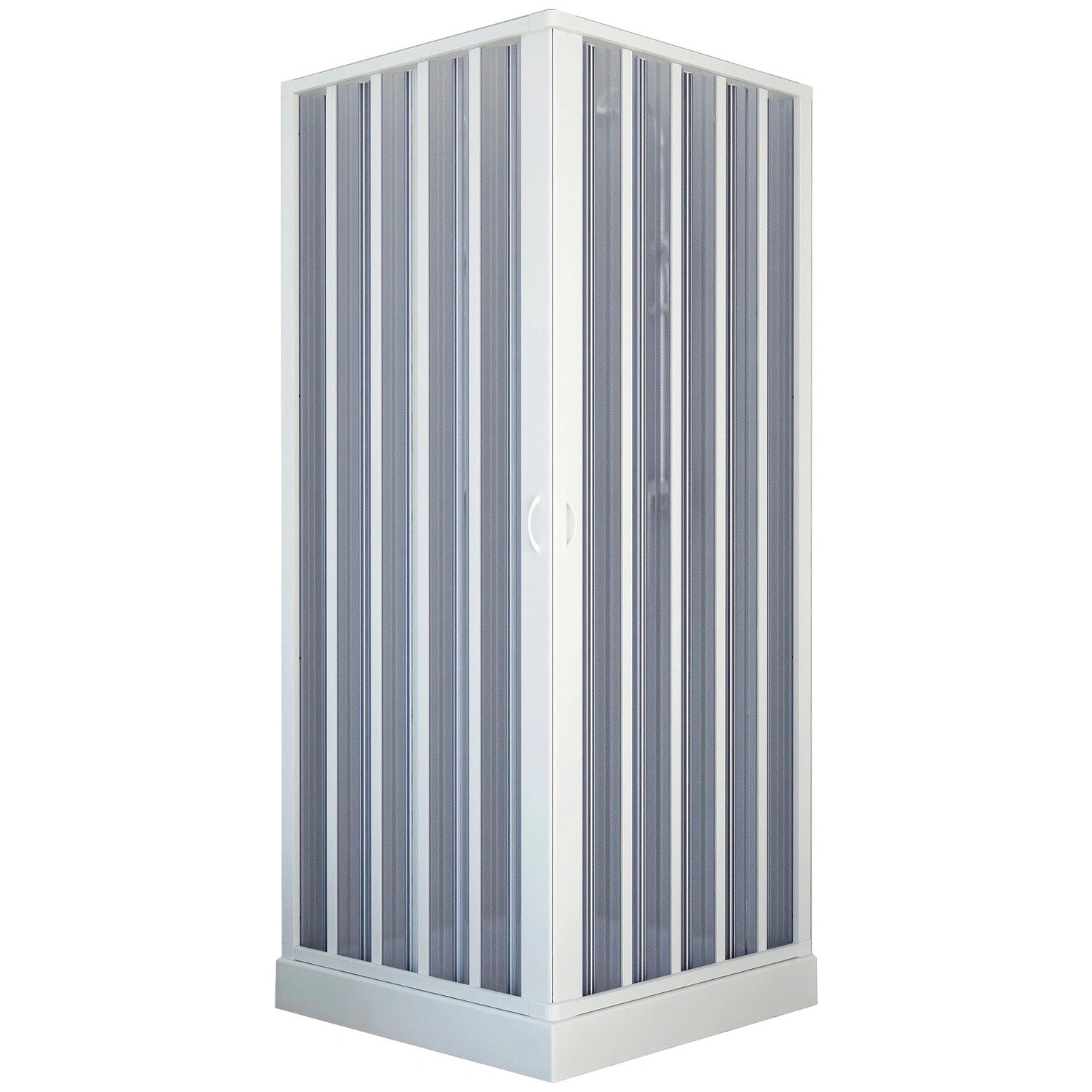 Forte Duschkabine Bari 80X80 cm Eckdusche mit Eckeinstieg für Badezimmer günstig online kaufen