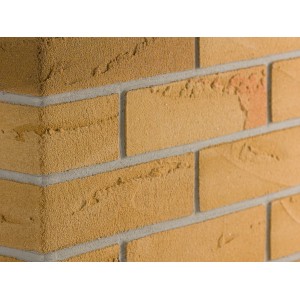 Elabrick Eckverblender Murcia, sandfarbene Ziegel-Optik für Innen & Außen.