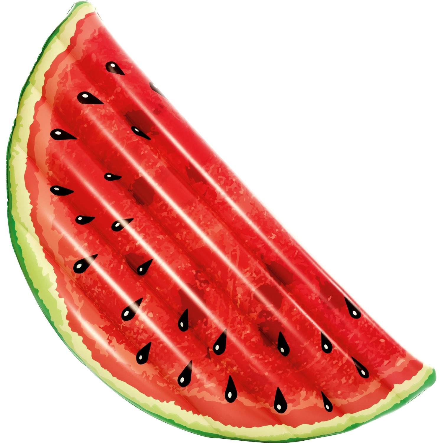 Bestway Luftmatratze im Wassermelonen-Design, 174x89 cm, für Badespaß im Pool oder am Strand.