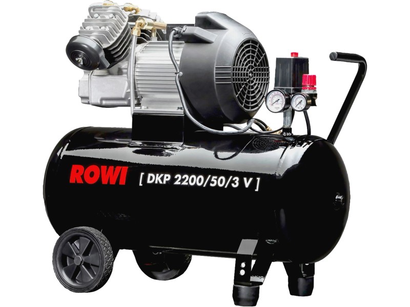 Rowi Kompressor DKP 2200/50/3 V ölgeschmiert kaufen bei OBI