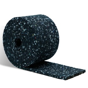 CCLIFE Terrassenpads Rolle 2m Bautenschutzmatte Gummigranulat 80x6mm Wasserdicht Rutschfest Stoßfest