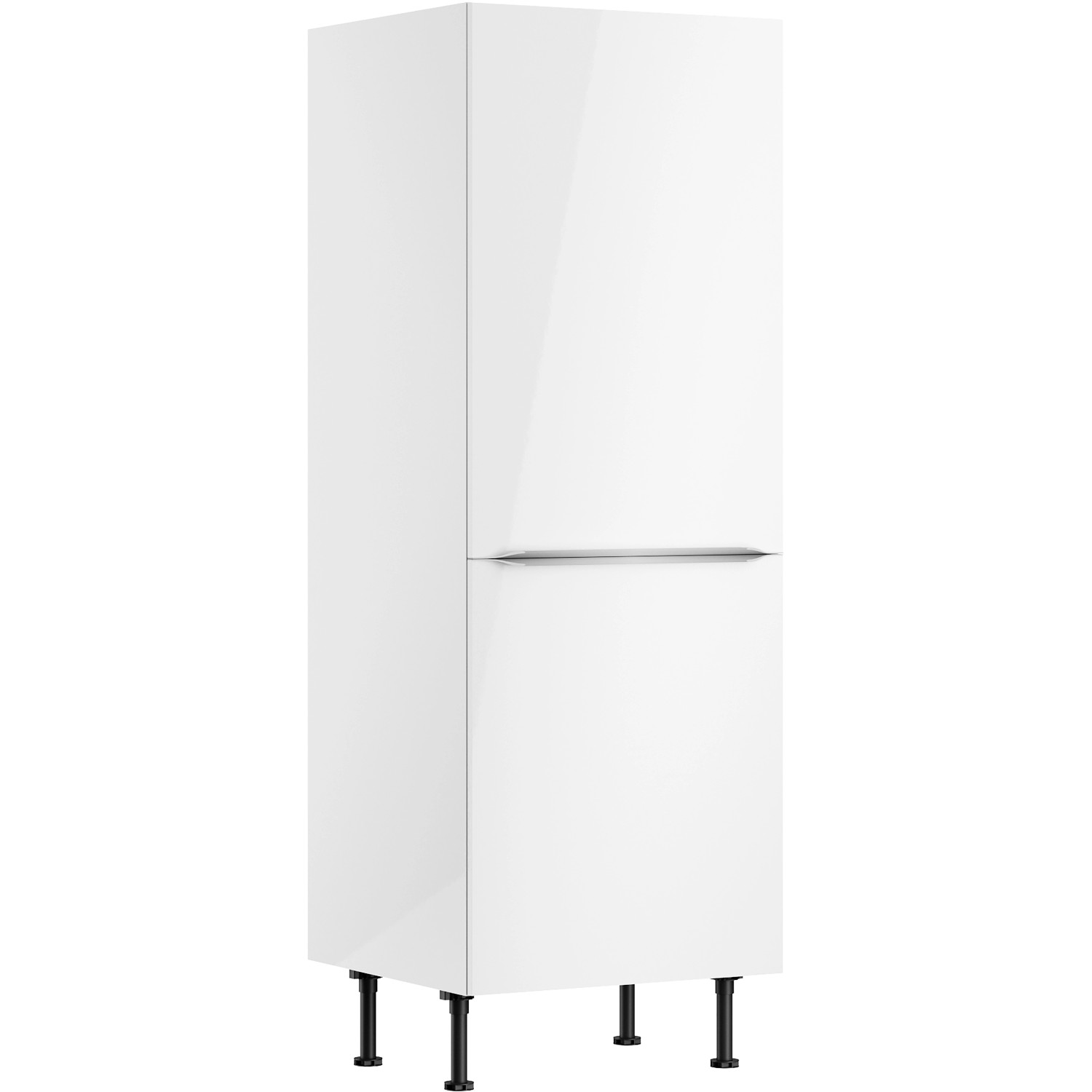 Optifit Midischrank für Kühlschrank Arvid986 60 cm x 176,6 cm x 58,4 cm Weiß