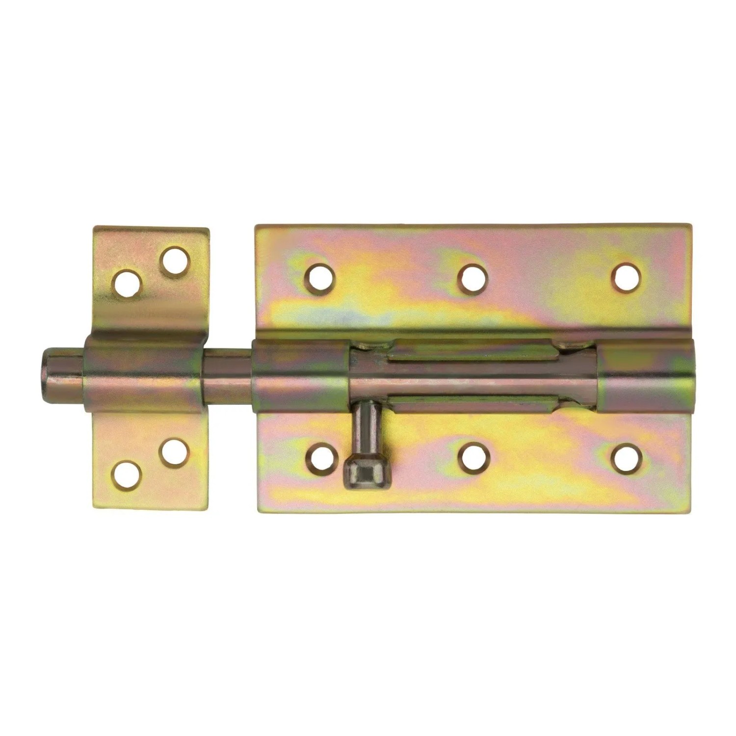 SOTECH Gartentorverriegelung Länge 147 mm Stahl Gelb Verzinkt