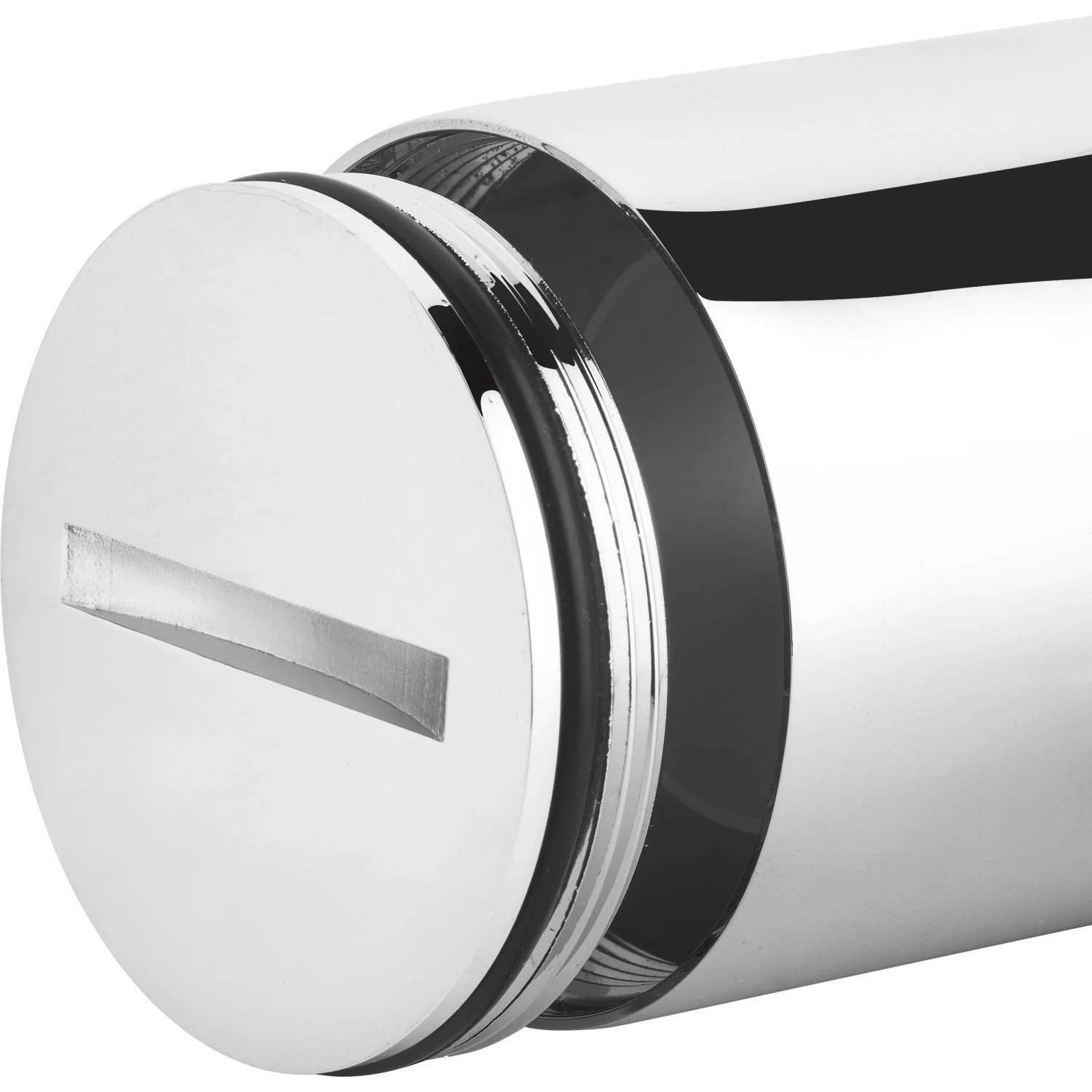 Design Siphon von baliv, Modell DS-3410, Chrom für Waschbecken.