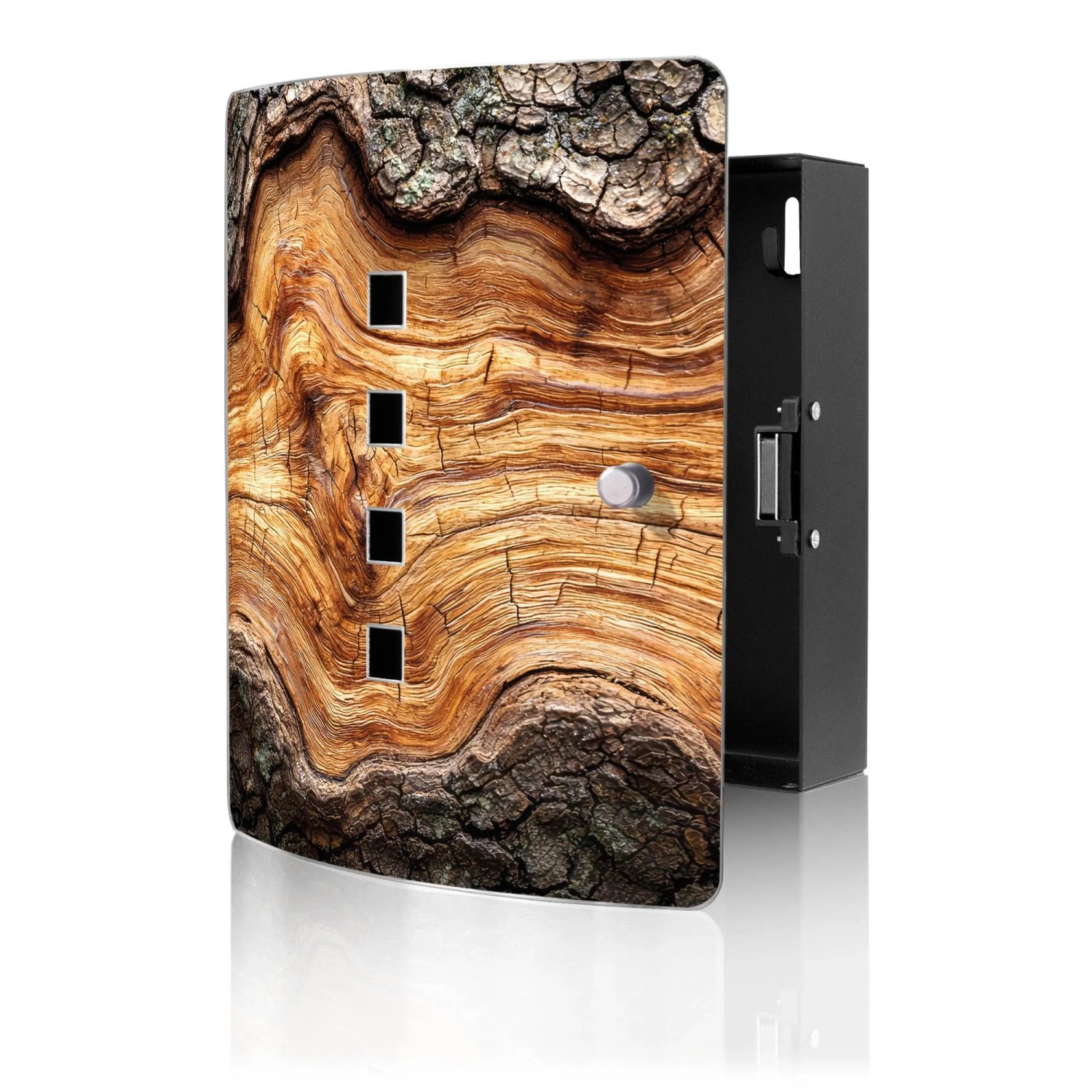 Banjado Design Schlüsselkasten Aus Edelstahl Für 10 Schlüssel 24x21,5x7cm M günstig online kaufen