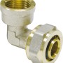 Messing Schraubfitting Übergangsstück 20 mm x Rp 1/2 Zoll für Trinkwasser- und Heizungsinstallation.