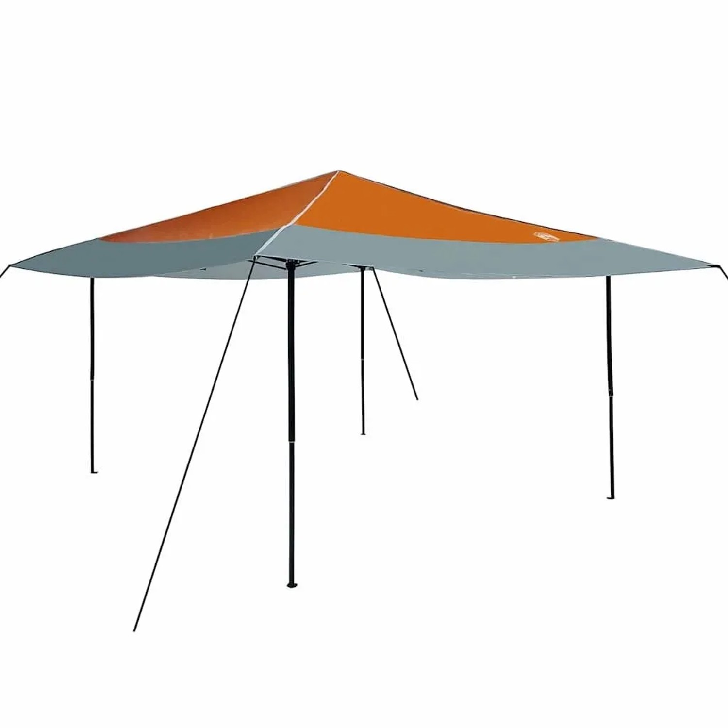 vidaXL Pavillon-Zelt Orange 395 x 395 x 251 cm Stoff 42007391