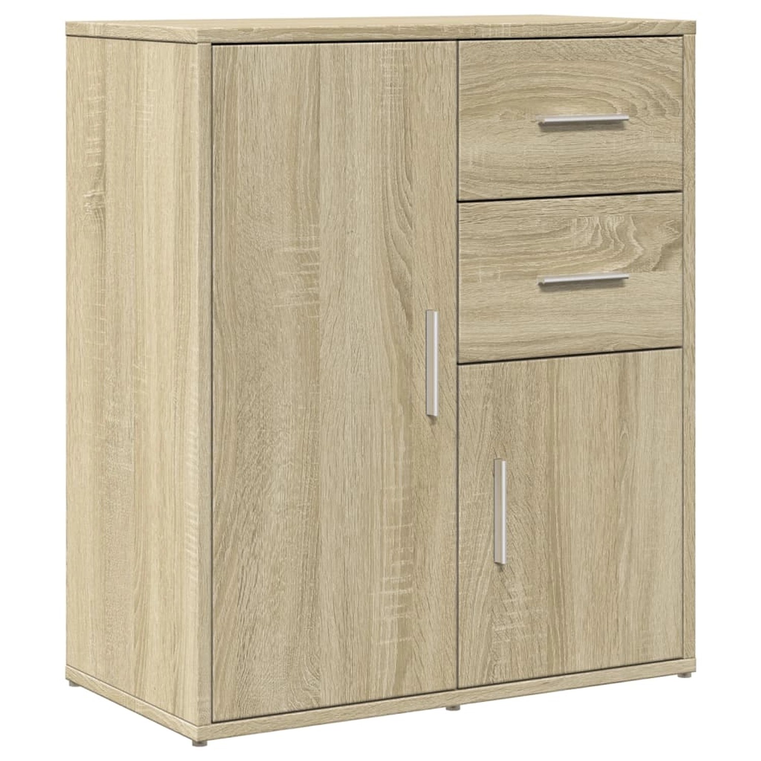 vidaXL Sideboard Sonoma-Eiche 60x31x70 cm Holzwerkstoff 840480
