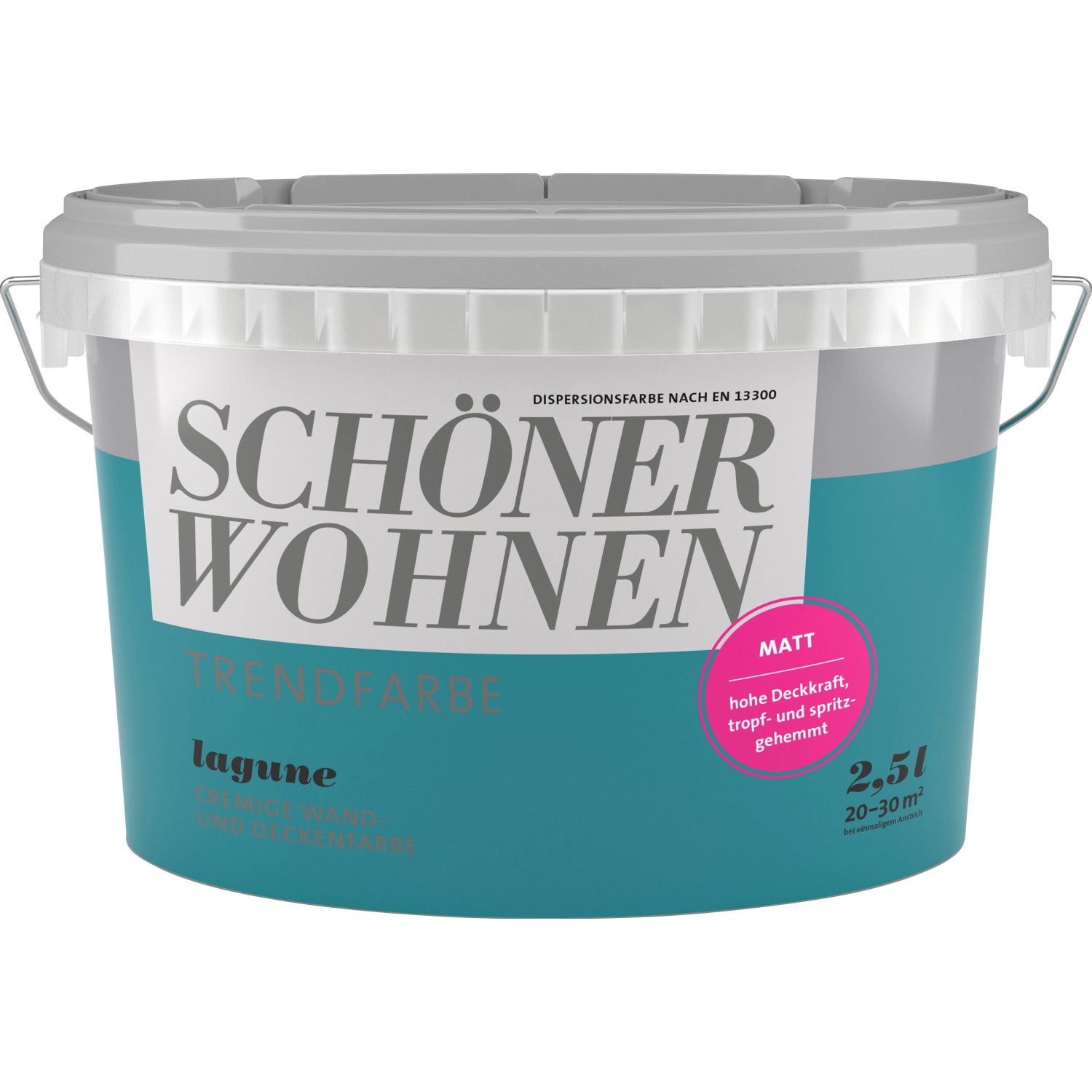Schöner Wohnen Trendfarbe Lagune matt 2,5 l