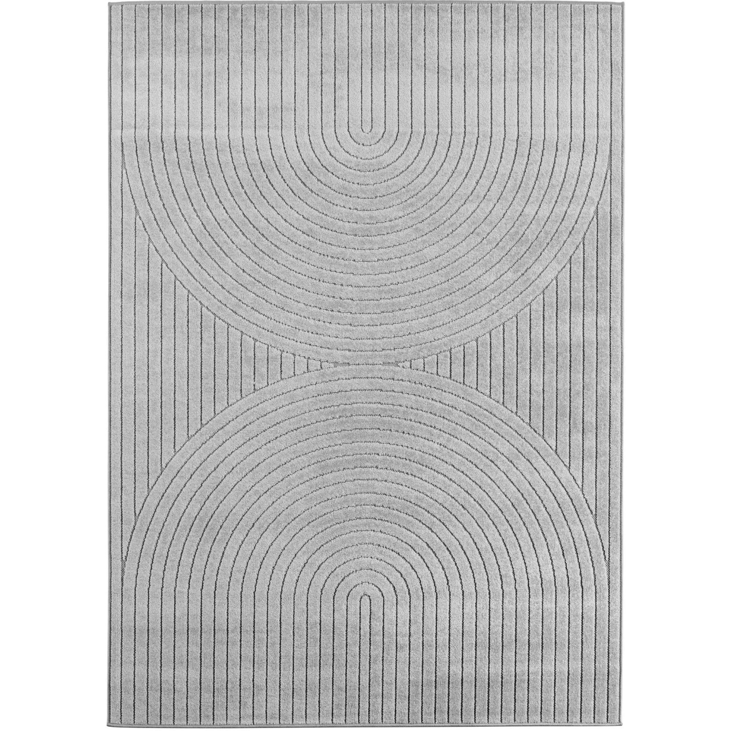 Ayyildiz Kurzflorteppich Nova 1201 Silber 280 cm x 370 cm