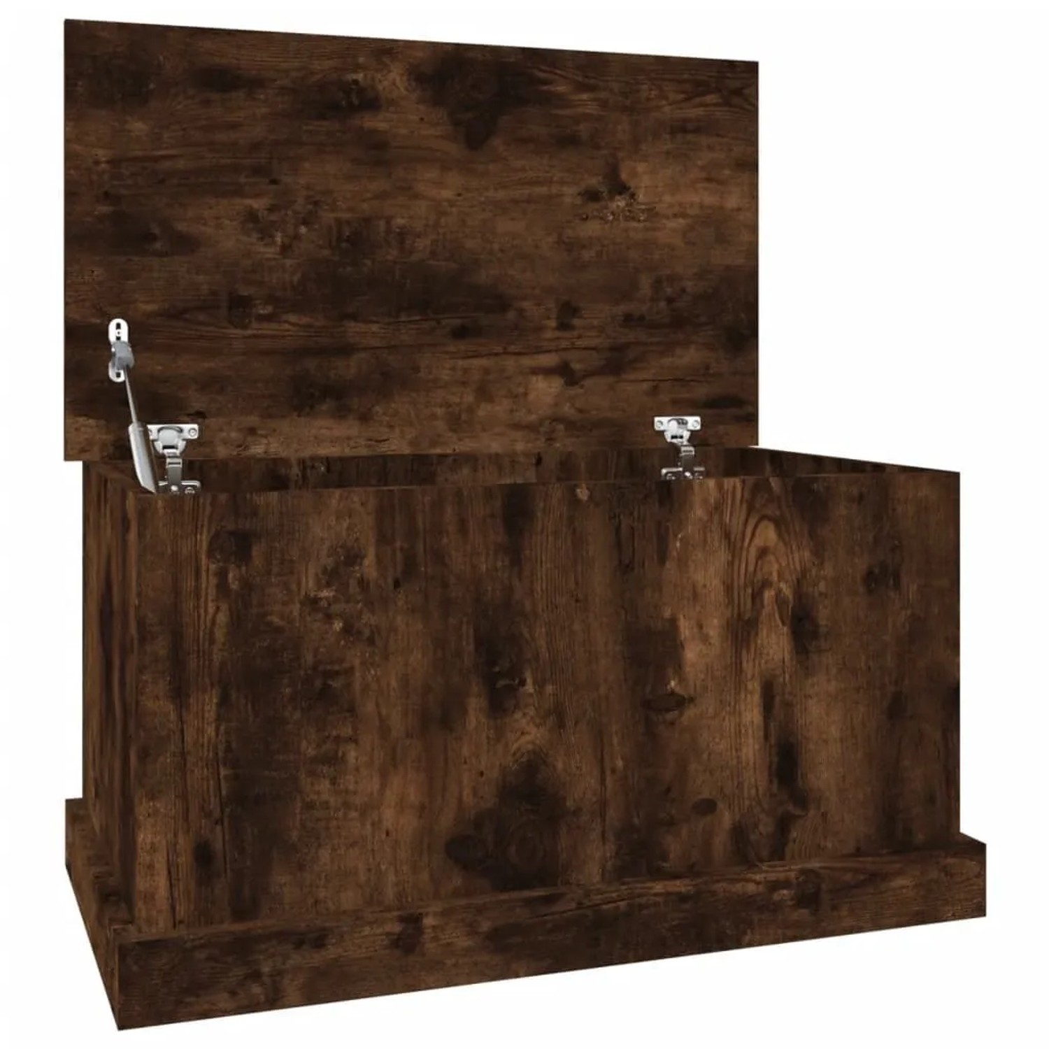 vidaXL Truhe Räuchereiche 70x40x38 cm Holzwerkstoff 816509