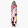 Suprfit SUP Board Aquarell, aufblasbar, buntes Batik-Design in Pink, Gelb, Blau. Ideal für Wassersport.