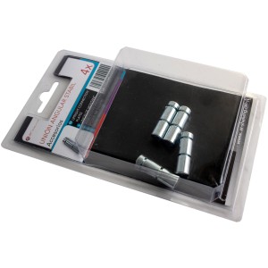 Regal Verbinder Rivet, 4 Stück im Blisterpack, zur Verbindung von Regalen.