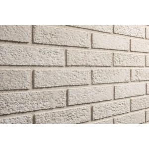Elabrick Verblender Bristol, weiße Steinoptik für Innen & Außen, 210x50mm.