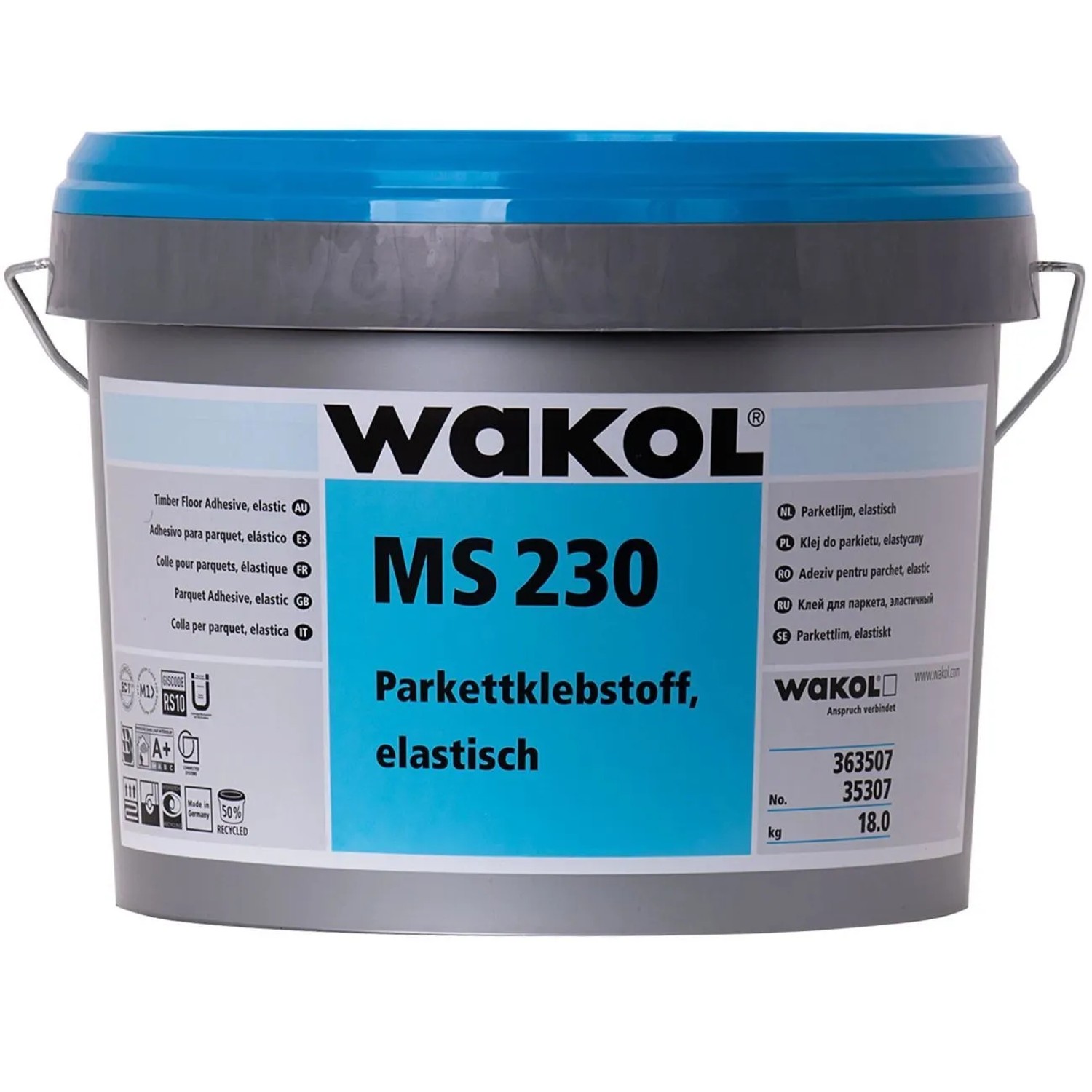 Wakol Ms 230 Parkettklebstoff Elastisch 18 kg