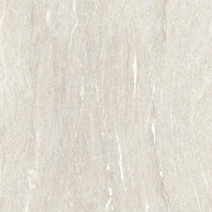 Bodenfliese Feinsteinzeug Era, 60x60 cm, matte, helle Steinoptik für Innenräume.