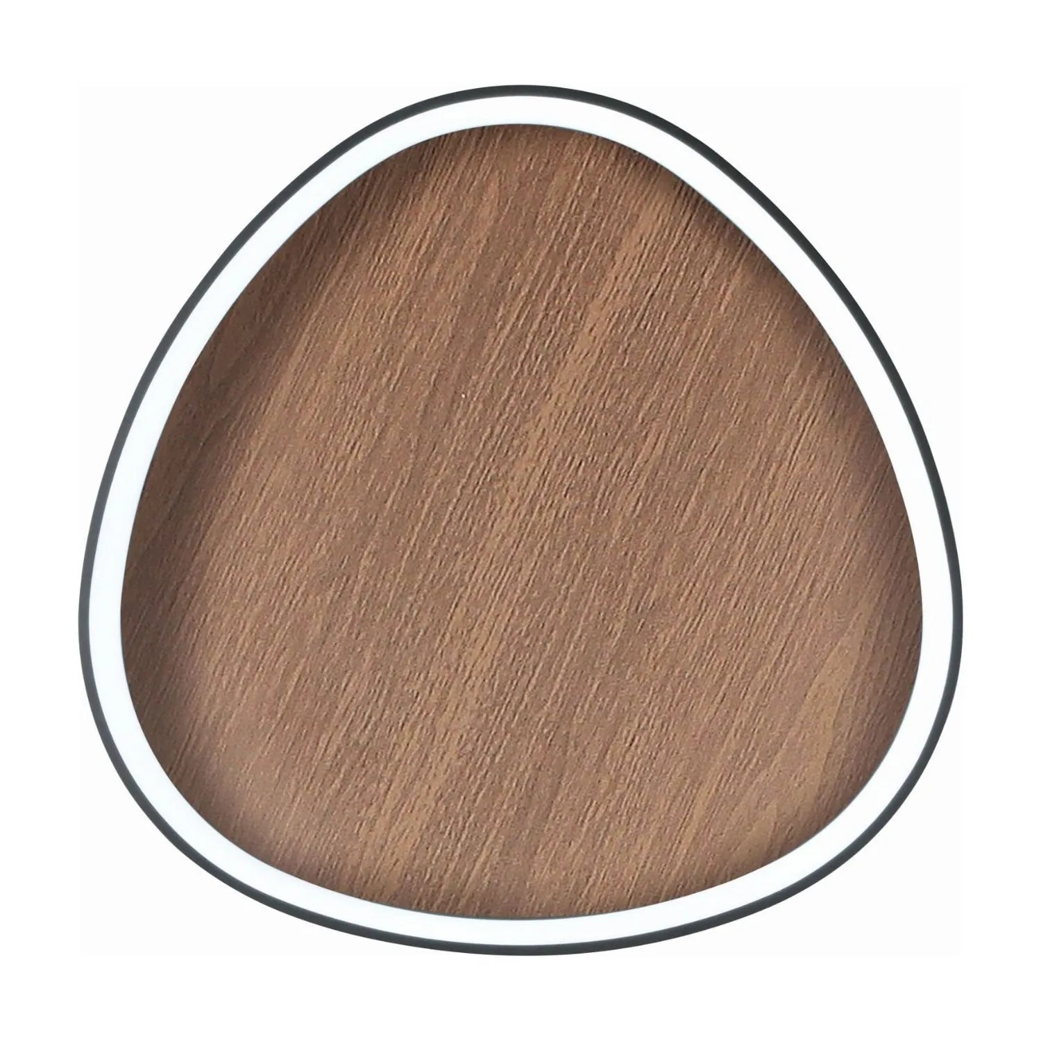 Licht-Erlebnisse Deckenleuchte LED Farbwechsel Dimmer Über Wandschalter 85 CM Lang Holz