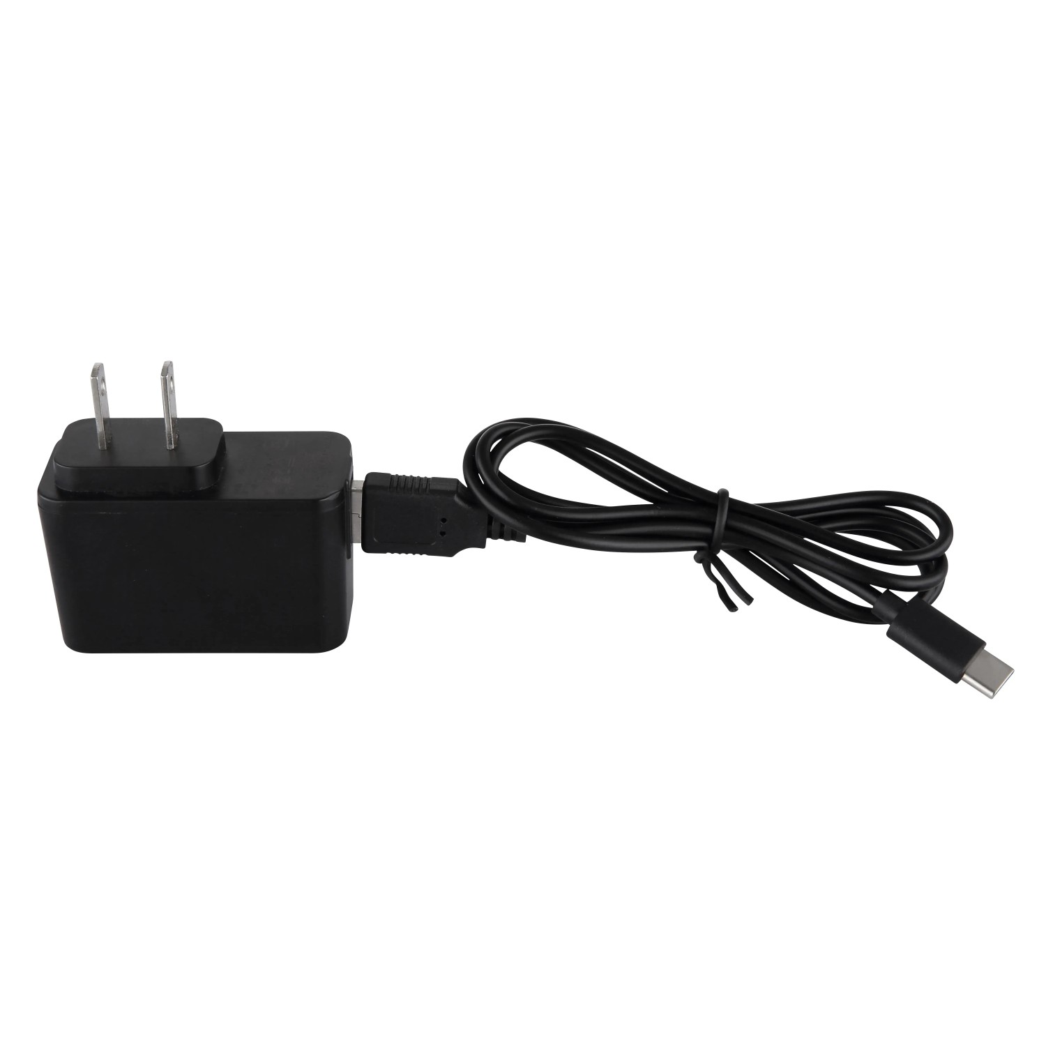 Netzteil für Globo LED-Tischleuchte Samega, schwarz, mit USB-C Kabel.